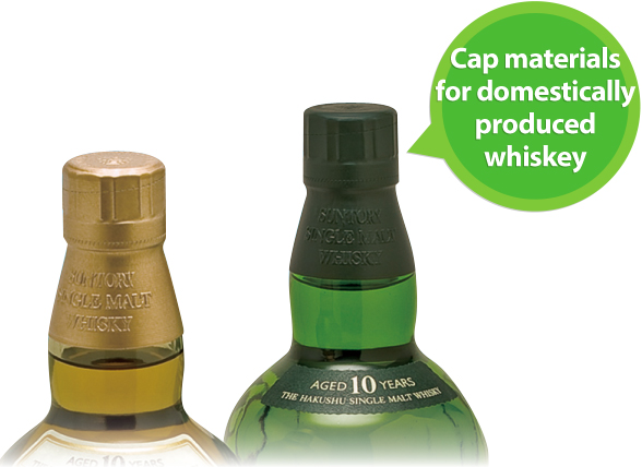 Picture of Cap materials for domestically produced whiskey